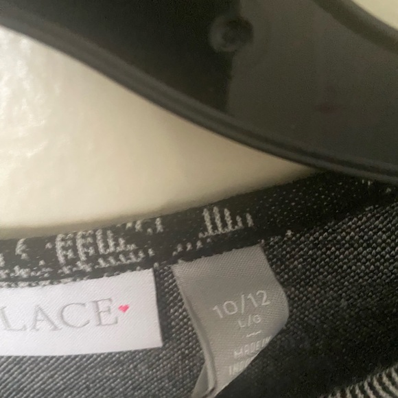 CHILDRENS PLACE - BLACK & GRAY DRESS - Picture 3 of 5